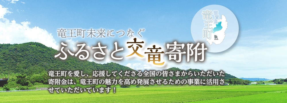 竜王町未来につなぐふるさと交竜寄附