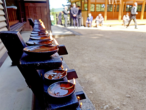 百灯祭(七里)  撮影者：町内在住 ちくわ大明神 2023年4月23日撮影