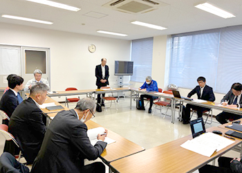 竜王町実行委員会 第3回輸送・交通専門委員会のようす
