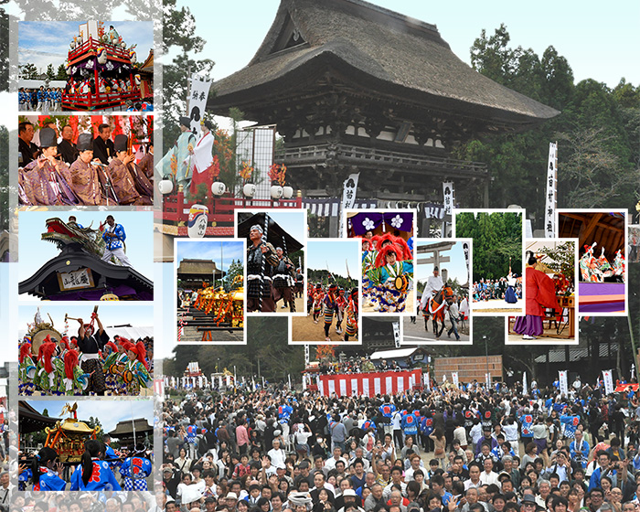 華やか！苗村神社で33年に一度の大祭