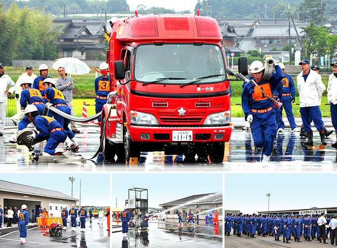 竜王町消防ポンプ操法大会が開催～地域の安全・安心を守る消防団員の雄姿！～