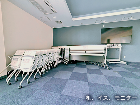 机、イス、モニター
