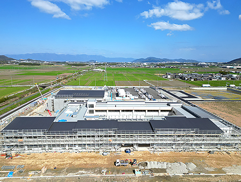 新竜王小学校、着々と工事が進んでいます！(綾戸地先&nbsp;上空)&nbsp;&nbsp;撮影者：ひこポン&nbsp;2026年4月8日撮影